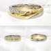沖縄フルオーダー結婚指輪プラチナとゴールドのコンビ！