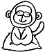 中国語のしゃれ言葉「歇後語（歇后语）」NO. 115峨眉山の猿～とても利口ですばしこい