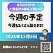 動画の要約レポート 動画タイトル【2025年12月8日 今週の予定 今週もたくさん動きます！】(2025.12.8)