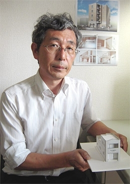 クレイン建築設計　代表の鶴田昌生さん