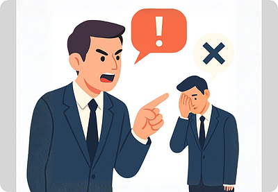 語気を強めても、ミスは減らない！？