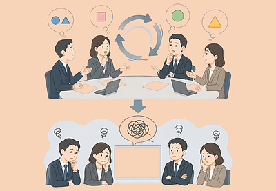 対話では、何も決まらない？