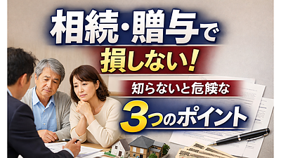 Day208：相続・贈与で損しないための3つのポイント｜知らないと数百万円差が出る現実