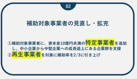 令和元年度・令和3年度補正_ものづくり補助金（11次締切）10次からの変更点2