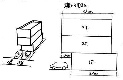 減った玄関庇と増えたオーバーハング⑦～経験談3階建てオーバーハングの家