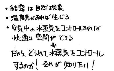 増える夏型結露⑤～昨年読んだ本から