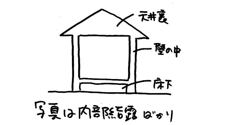 カビが生えている①