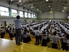 日比津中学校道徳講演会