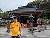 1300年の古刹「瀧山寺」で笑いヨガ