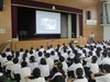学校講演会　名古屋　　名東区藤森中学校生徒道徳講演会