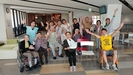 7月11日は、 恒例の南生協病院の『よってって横町での 笑いヨガボランティア』開催！