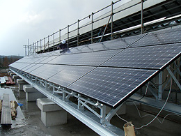 太陽光発電のパネル