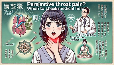 喉の痛みが続く原因と治療法：耳鼻咽喉科での診療と中医学での対応