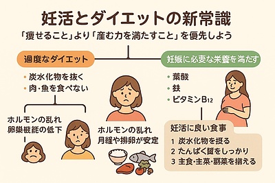 妊活とダイエットの新常識