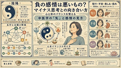 40代からの女性が、負の感情とマイナス思考に向き合う方法