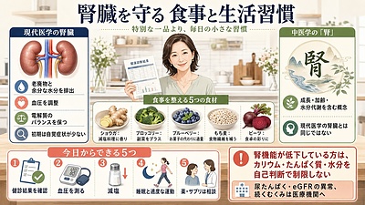 腎臓を守る食事と生活習慣ー腎臓セミナー開催　8月22日