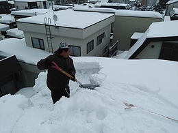 雪下ろし