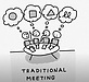 会社の会議：会議を活性化する：議論を見える化しよう