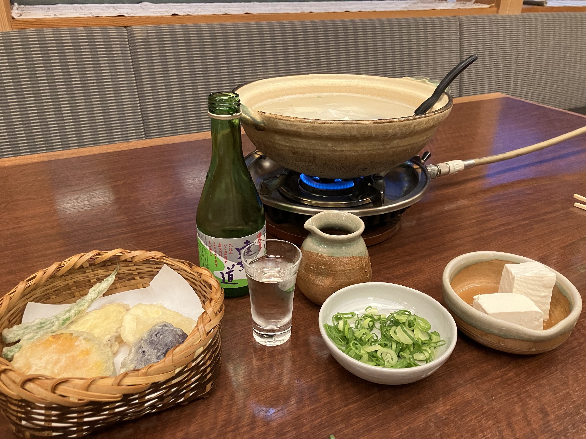 順正の豆腐料理の一部