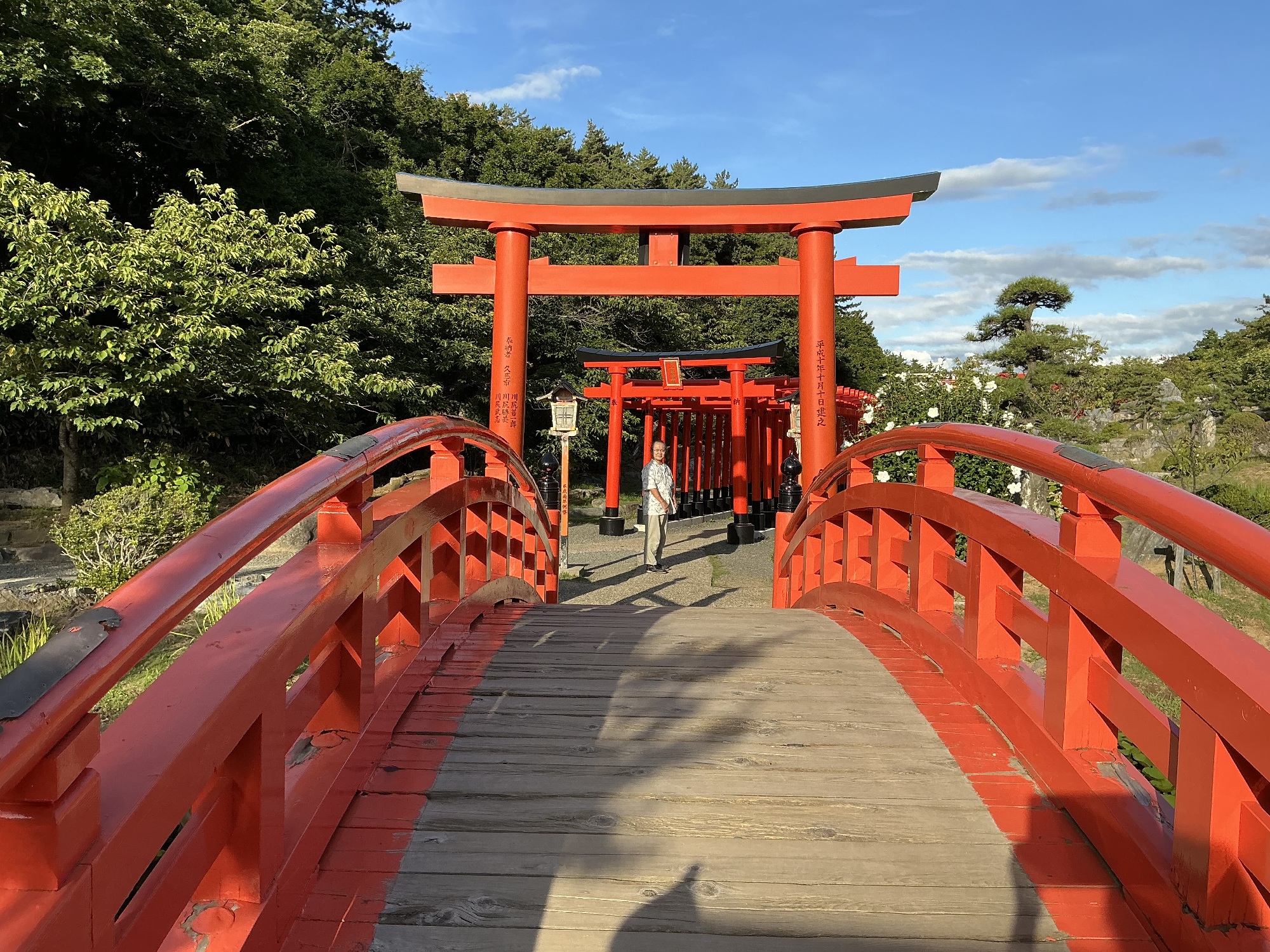 高山稲荷神社　千本鳥居　津軽半島