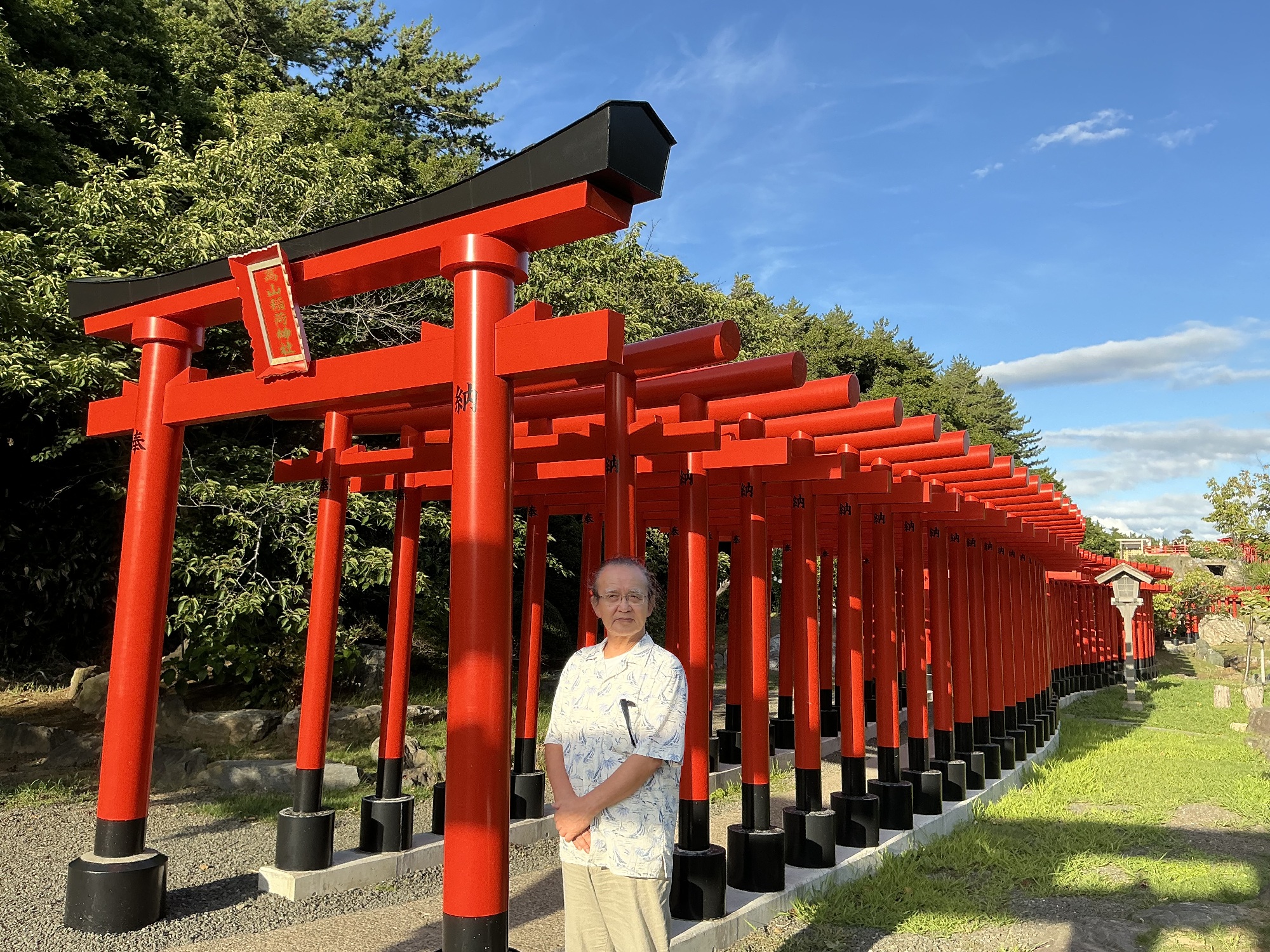 高山稲荷神社　千本鳥居　津軽半島