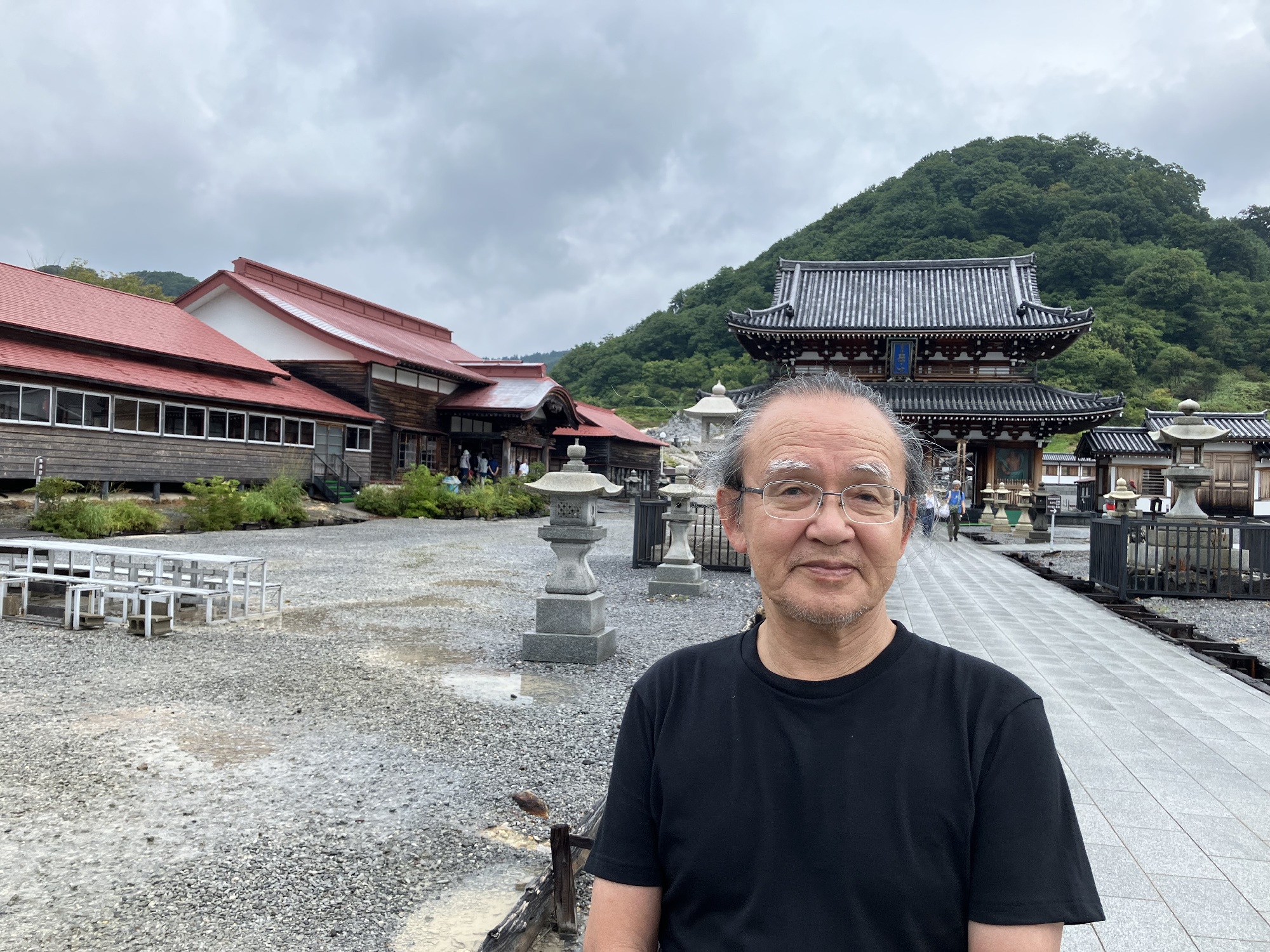 恐山　菩提寺　参道