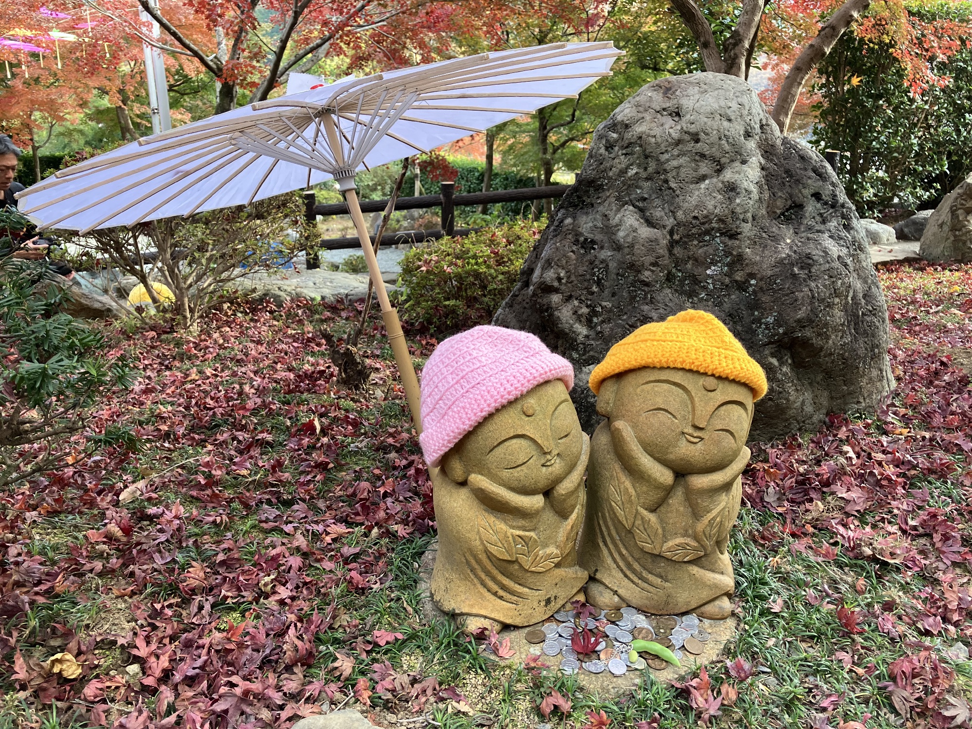 境内で見つけた可愛いお地蔵様