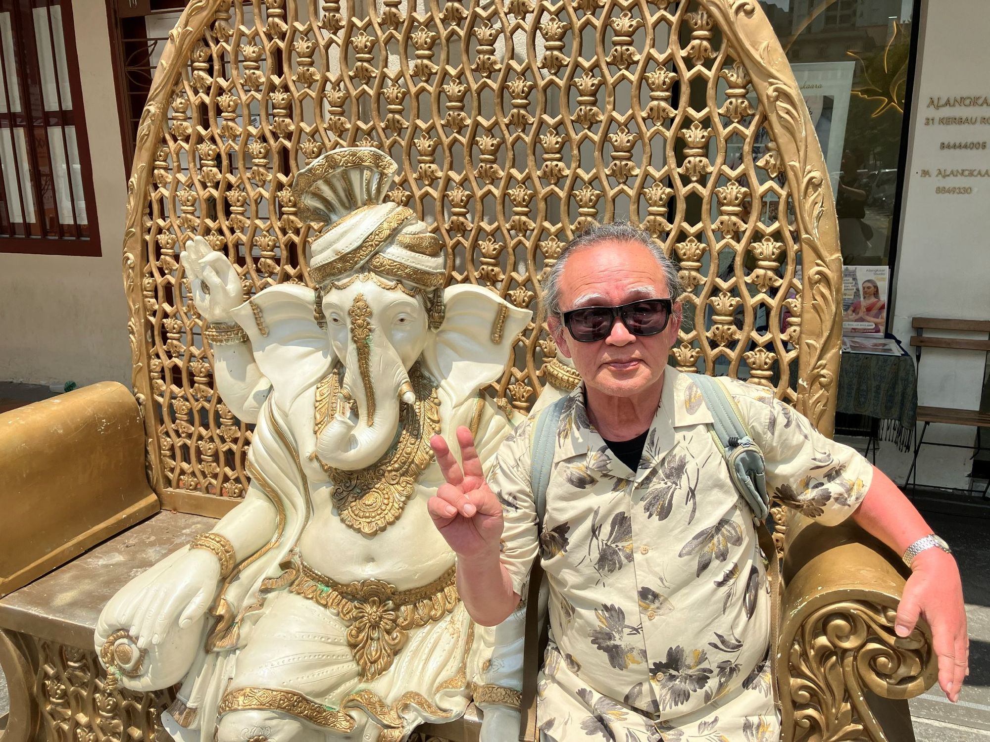 リトルインディアの街角