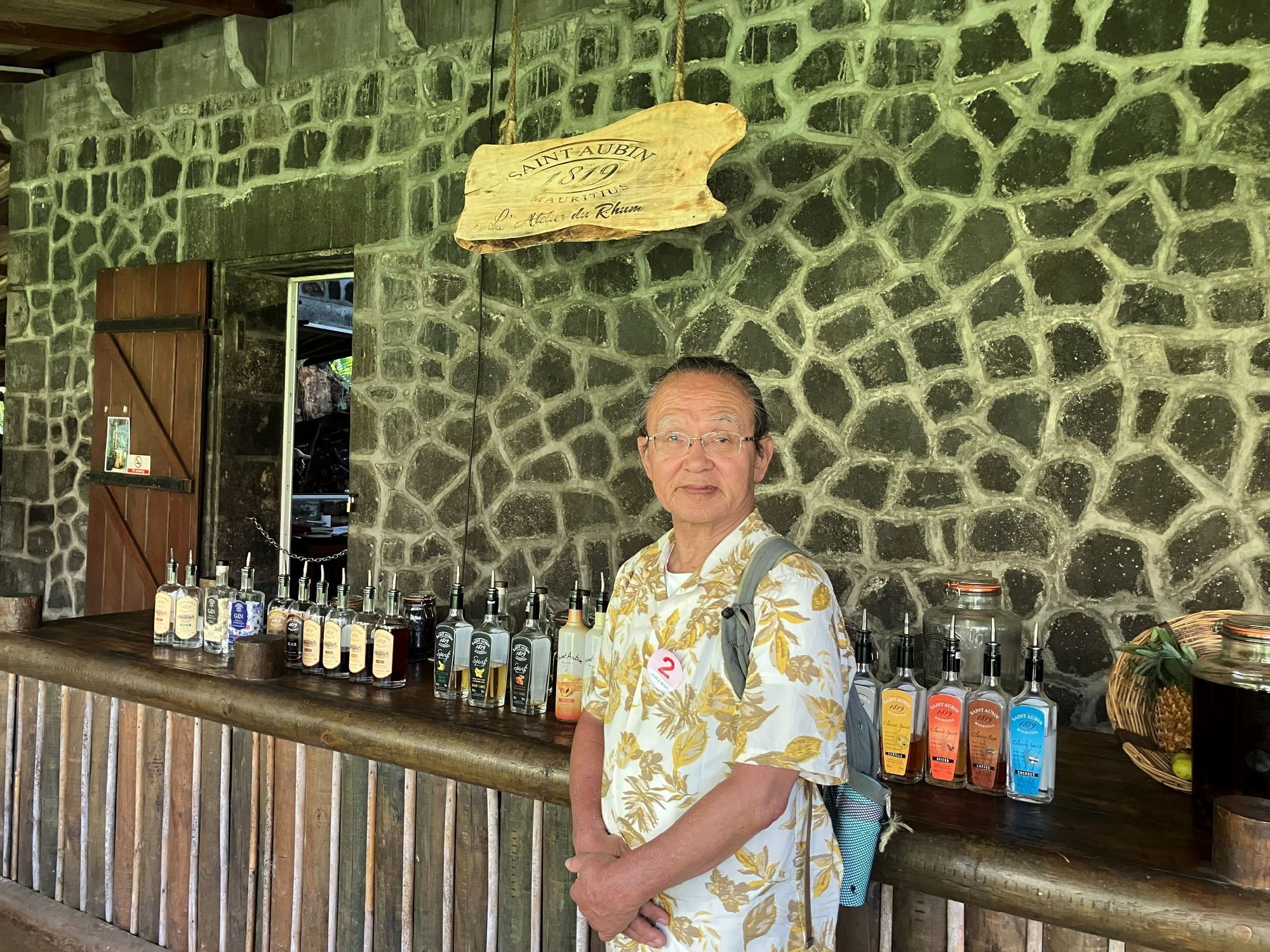 ラム酒工房で試飲