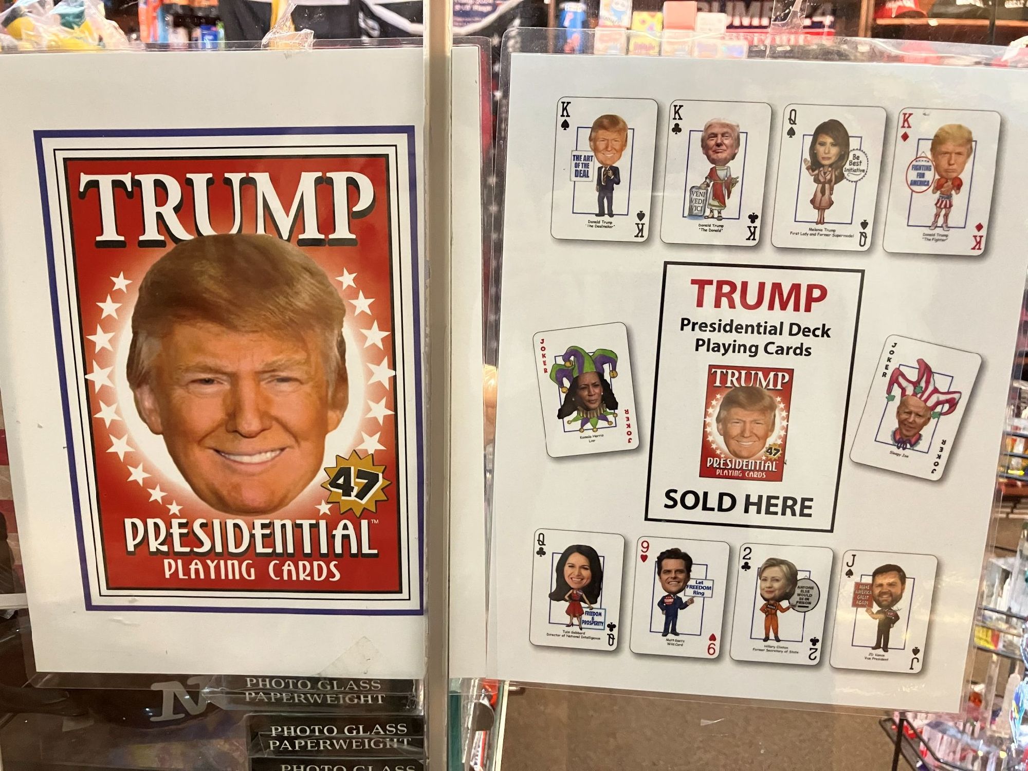 トランプ大統領のトランプ