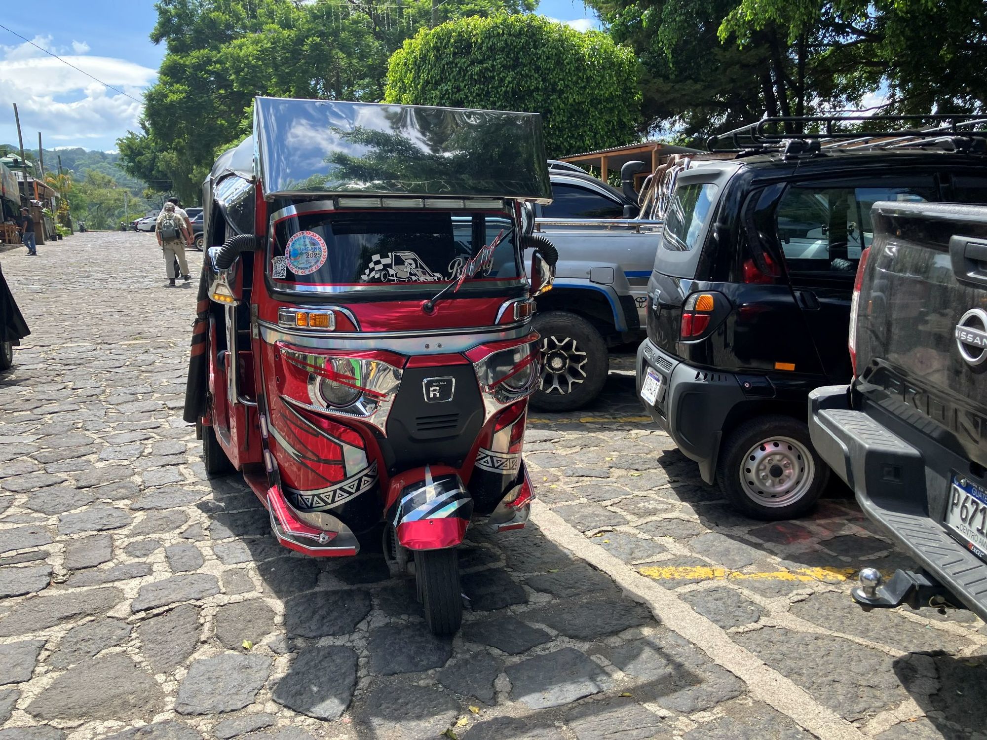 TUKTUK、タクシー3人乗り