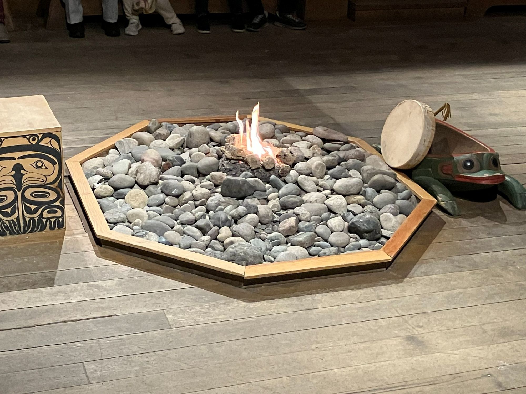 バンクーバー先住民パフォーマンス会場