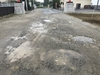 東金市にて砕石駐車場を舗装工事します。