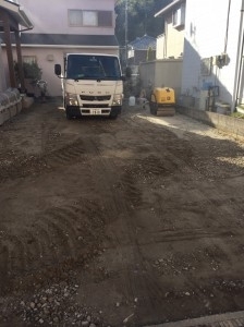 千葉　駐車場舗装工事