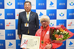 『池崎大輔選手（浦安市）』