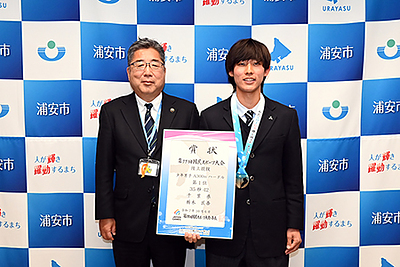 『栃木匠吾選手（浦安市）』