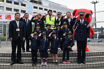 『春の全国交通安全運動団結式（浦安市）』