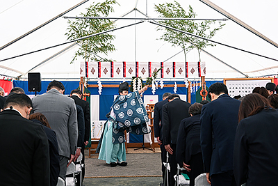 『富岡保育園新園舎起工式（浦安市）』