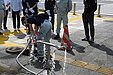 『耐震性貯水槽および仮設給水栓による応急給水訓練(浦安市)』