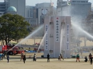 平成26年松山消防出初式