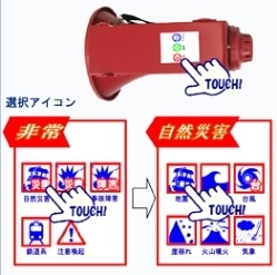 非常用多言語拡声装置