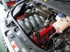 アウディ RS4の車検整備です。社外部品を使って費用を節約。