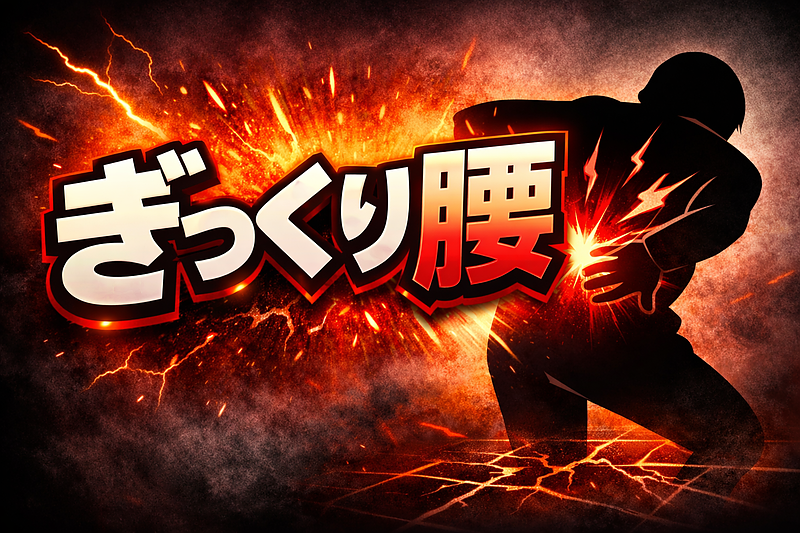 ぎっくり腰 ぎっくり腰