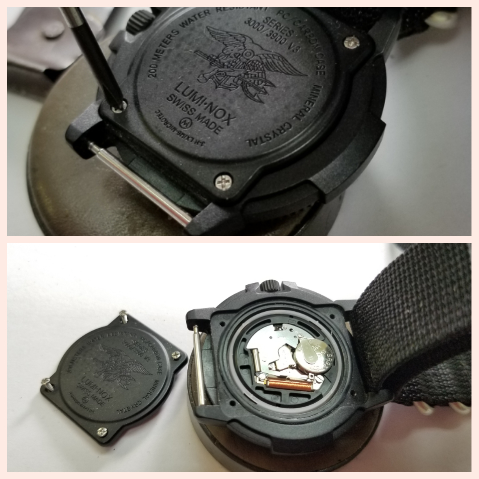 ルミノックス：ブラックアウト電池交換可能です。 :時計職人 川口誠 