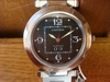 カルティエ　2475　パシャC　腕時計 ビッグデイト　黒文字盤　自動巻き