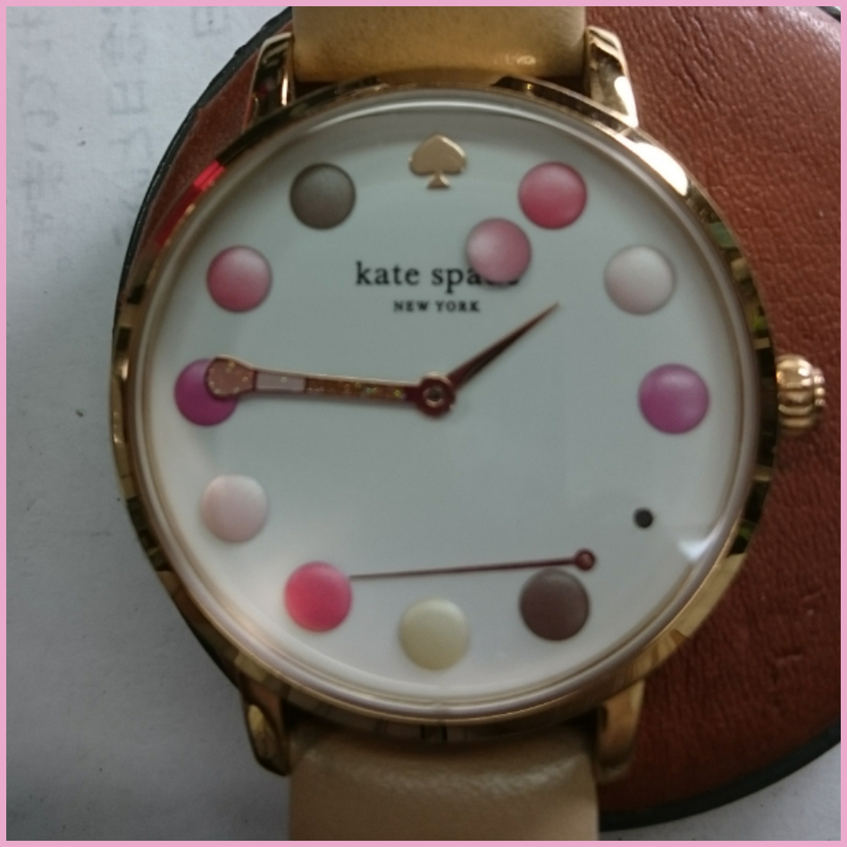 kate spade（ ケイトスペード）のメモリ取り付けと針入れ :時計職人