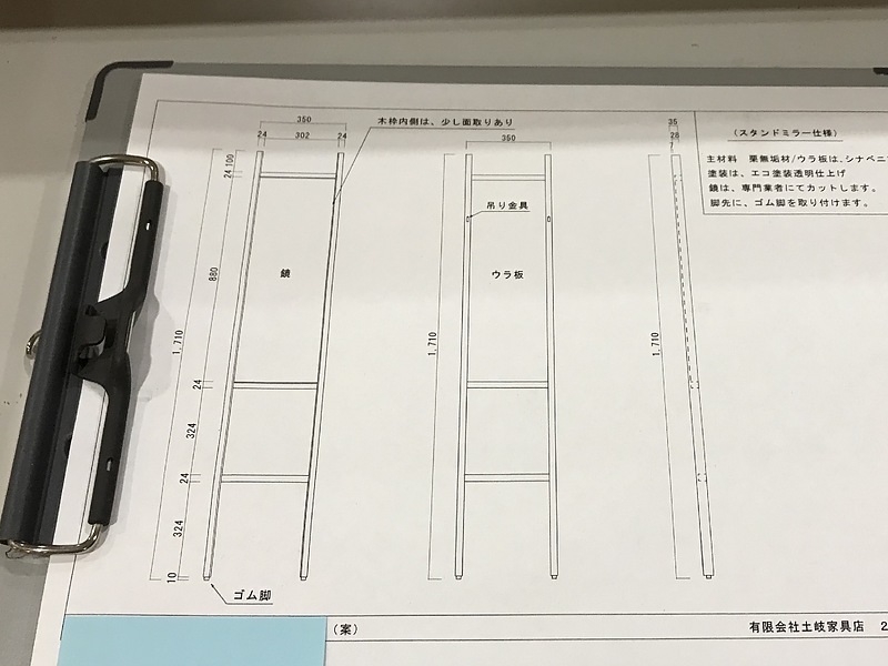 三面鏡②