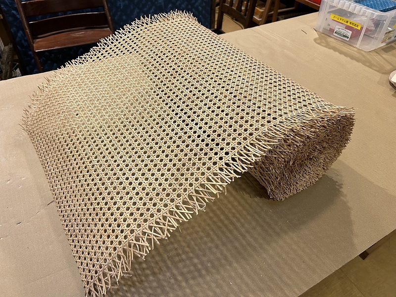 カゴメ編み籐シート