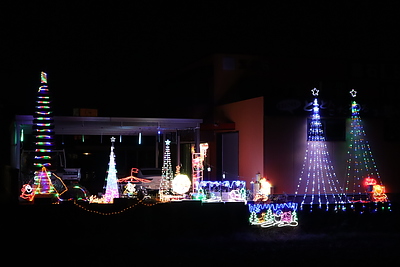 お墓やさんのXmasイルミネーション☆彡やってます(^^♪