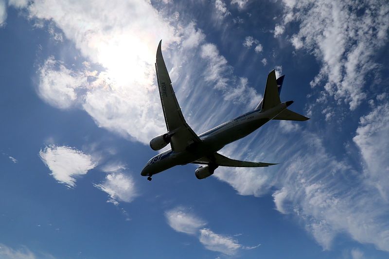 飛行機とそら